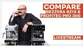 Bezzera BZ13 amp Profitec Pro 300 Comparison [upl. by Aneliram769]