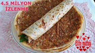 TAVADA LAHMACUN NASIL YAPILIR  DENEYEN HERKESTEN 10 PUAN ALAN ORJİNAL TARİF [upl. by Northrop]