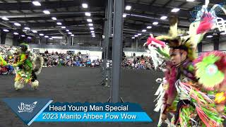 Head Young Man Special Part 6  2023 Manito Ahbee Pow Wow  Powwowscom [upl. by Deppy]