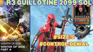 6 Star R3 Guillotine 2099 Solos Winter Of Woe Part 4 Dani Moonstar  SizeS  ControlDenial [upl. by Etnaed]