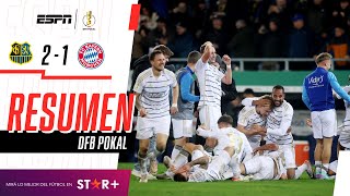 ¡HISTÓRICA ELIMINACIÓN DE LOS BÁVAROS POR UN EQUIPO DE TERCERA  Saarbrucken 21 B Munich  RESUMEN [upl. by Sinnoda]