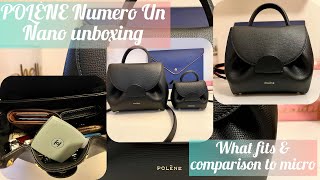 POLÈNE Numero Un Nano unboxingWhat fits amp size comparison to Micro [upl. by Sitoiyanap]