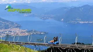 Alpyland Mottarone Alpine Coaster [upl. by Leba966]