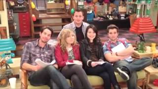 ​Dan Schneider’s BehindtheScenes  “iCarly”  iTrick The Whole Cast Bahaha  NickTV [upl. by Kcirrag]