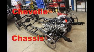 Part 1 1970 Chevelle body swap to an Art Morrison chassis assembling the GT Sport chassis [upl. by Mandeville]