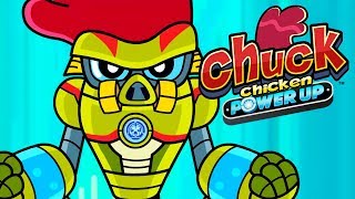 Chuck Chicken Power Up  All Episodes collection 131 Cartoon show [upl. by Ilrebmyk]