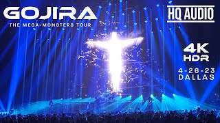 Gojira Live in Dallas HQ AUDIO 42623 [upl. by Uba]