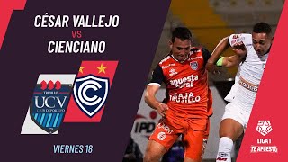 César Vallejo 22 Cienciano resumen EXTENDIDO del partido  Torneo Clausura 2024 [upl. by Hsetirp]