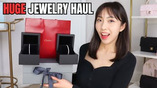 First Cartier Unboxing Custom Bracelets amp More  My BIGGEST Jewelry Haul Ever [upl. by Gnaht808]