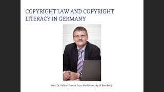 Webinar 33 Fabian Franke Bamberg University Germany [upl. by Dode797]