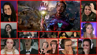 Reactors React To Iron Man Sacrifice Scene From Avengers Endgame Iron Man Death Scene Reaction [upl. by Akinod]