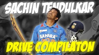 Sachin Tendulkar Drive Compilation  Master Blaster Sachin Tendulkar Batting  Cricket Visuals [upl. by Nhguavad427]