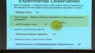 quotQuantum Chromodynamics at Five Trillion Degrees Kelvinquot  Pt 22 II SAF  UFSC [upl. by Aisor191]