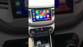 Hyundai tucson 2017 radio wire carplay upgrade [upl. by Ellednahs]