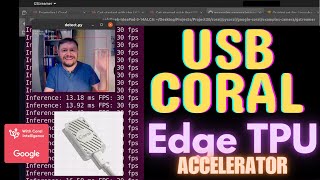 Getting started with the Google Coral Edge TPU USB Accelerator running video image recognition [upl. by Kreegar667]