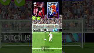 Allison vs Courtois penalty challenge 🥅 shorts efootball2024 pes pesmobile viral [upl. by Eimaj412]