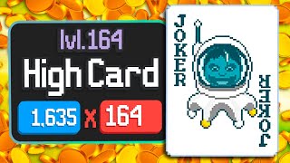 THE ULTIMATE BALATRO RUN  LEVEL 164 HIGH CARD [upl. by Nesyrb274]