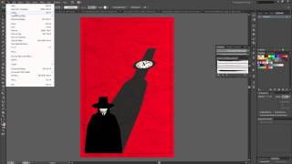 How to Create Alternate Movie Poster Illustrator [upl. by Silvester113]