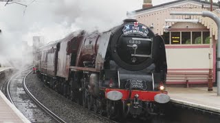 6233 Duchess of Sutherland  quotThe Great Britain XII  Day 1quot  270419 [upl. by Alket]