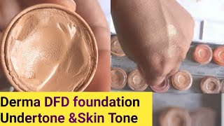 DFD shade review derma dfd foundation product knowledge [upl. by Barret272]