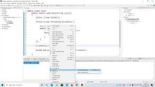 MultiThreading join method in Java  Eclipse IDE [upl. by Nurse]