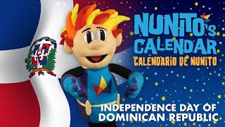 Nunitos Calendar Independence Day of Dominican Republic [upl. by Marquis]