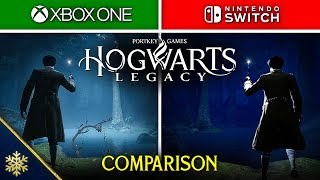 Hogwarts Legacy Switch vs Xbox One Comparison [upl. by Nudd713]