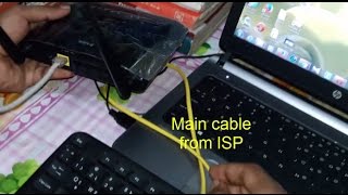 How to setup Dlink wifi router DIR615M [upl. by Asli]