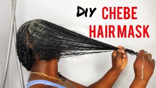 EASY DIY Chebe Hair Mask  Just 6 Ingredients ALL NATURAL [upl. by Rodmur]