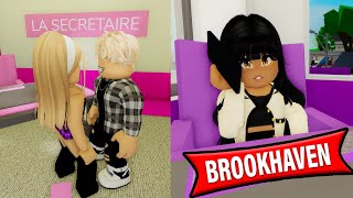 MA SECRETAIRE A MENTI POUR PÉCHO sur BROOKHAVEN RP  ROBLOX FR [upl. by Immanuel27]