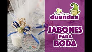 Jabones para boda  Creaciones Duendes  Programa No 1 [upl. by Lsiel]