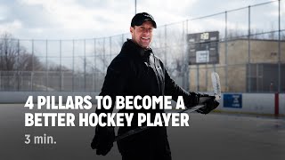 4 Pillars To Become A Better Hockey Player [upl. by Anilehs]