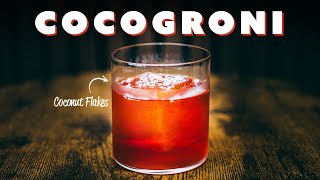 Cocogroni  Coconut Negroni Recipe for Negroni Week [upl. by Isola]