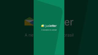 Conheça a jusletter a newsletter do Jusbrasil ✉️ [upl. by Richards]