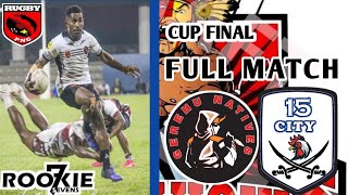 2023 rookie 7s cup FINALS Gerehu Natives vs 15 city Kimbe PIRATES [upl. by Nefets344]