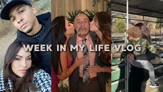 WEEK IN MY LIFE VLOG♡ New Hair Cut Cook with Us Cabin with the Fam  More [upl. by Uzial]