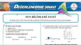 LYS FİZİK DENEME  1 BÖLÜM 1 [upl. by Rodi476]