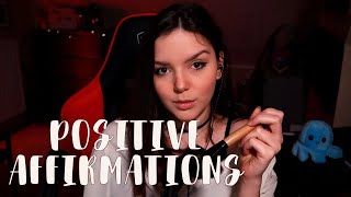 Positive Affirmations for Tingles amp Relaxation  ASMR [upl. by Caravette]