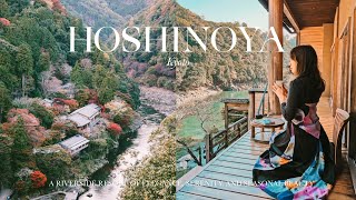 Hoshinoya Kyoto This Incredible Japanese Hotel Welcomes You By Boat  Arashiyama Kyoto [upl. by Magna]