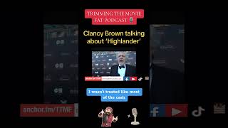 Clancy Brown talking about starring in highlander 1986 [upl. by Leda]