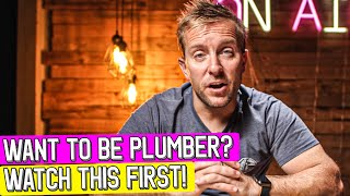 So you want to be a PLUMBER Heres why you should get a plumbing apprenticeship [upl. by Lymann]