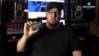 How to Use a Direct Box DI with a Bass Guitar Amplifier  Church Tech Tip Tuesday [upl. by Sidwel]