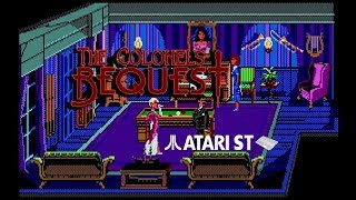 The Colonels Bequest  Atari ST 1989 [upl. by Jeff684]