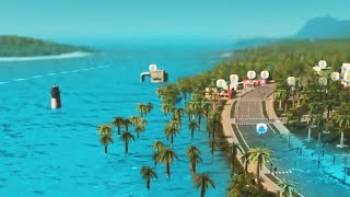 Cities Skylines but every 10 minutes theres a Tsunami [upl. by Ativad]