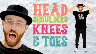 Head Shoulders Knees amp Toes  Exercise Song For Kids with DJ Raphi [upl. by Arocet430]