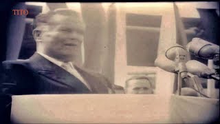 Josip Broz TITO pušta u rad željezaru ZENICA 1958 [upl. by Anglo]