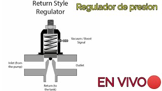 Que es El Control de presion de Gasolina Como funciona El regulador de combustible Fallas comunes [upl. by Bunting]