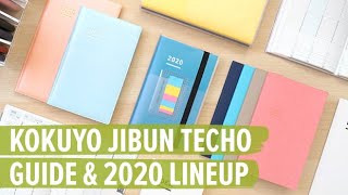 Kokuyo Jibun Techo Guide and 2020 Lineup [upl. by Tacy]