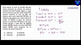 Prueba diagnóstica MINEDUC graduandos Ejemplos resueltos de matemática parte 3 [upl. by Larianna670]