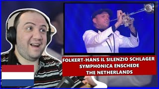 FolkertHans Il Silenzio Schlager Symphonica Enschede The Netherlands Holland Teacher Paul Reacts 🇳🇱 [upl. by Arbmik968]